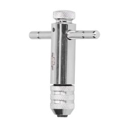 Ratchet Tap Wrench Rigid Hold 3 Positions Gear Box Adjustable Various Tap Sizes T Handle Tap Wrench for Faucet Reamer 20 V1294 YM0523 3111210400711 05