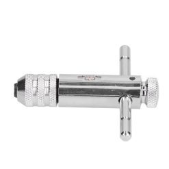 Ratchet Tap Wrench Rigid Hold 3 Positions Gear Box Adjustable Various Tap Sizes T Handle Tap Wrench for Faucet Reamer 21 V1294 YM0523 3111210400711 06