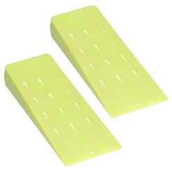 2 Pcs Chainsaw Wedges 8 Inch Green Chainsaw Felling Cutting Wedges Log Splitter Wedges 21 V1294 YM0523 3111210402411 06