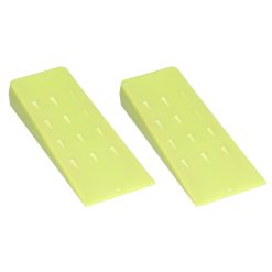 2 Pcs Chainsaw Wedges 8 Inch Green Chainsaw Felling Cutting Wedges Log Splitter Wedges 22 V1294 YM0523 3111210402411 07