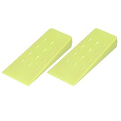 2 Pcs Chainsaw Wedges 8 Inch Green Chainsaw Felling Cutting Wedges Log Splitter Wedges 23 V1294 YM0523 3111210402411 08