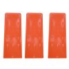 3pcs 8in Felling Wedges Spiked Plastic Safe Logging Tools for Chainsaws Tree Cutting