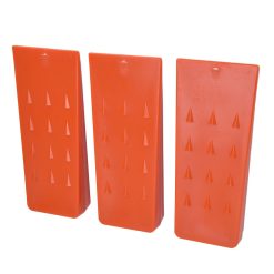 3pcs 8in Felling Wedges Spiked Plastic Safe Logging Tools for Chainsaws Tree Cutting 18 V1294 YM0523 3111210402711 03