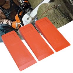 3pcs 8in Felling Wedges Spiked Plastic Safe Logging Tools for Chainsaws Tree Cutting 25 V1294 YM0523 3111210402711 10