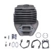 Cylinder Piston Kit 51mm 2in Cylinder Piston Gasket Replacement for Husqvarna K750 K760 Concrete Saw 520 75 73 02