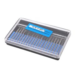 20pcs Rotary Burr Set 3mm Shank Tungsten Steel for Woodworking Carving Polishing Grinding 17 V1294 YM0523 3111210412911 02