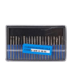 20pcs Rotary Burr Set 3mm Shank Tungsten Steel for Woodworking Carving Polishing Grinding 18 V1294 YM0523 3111210412911 03