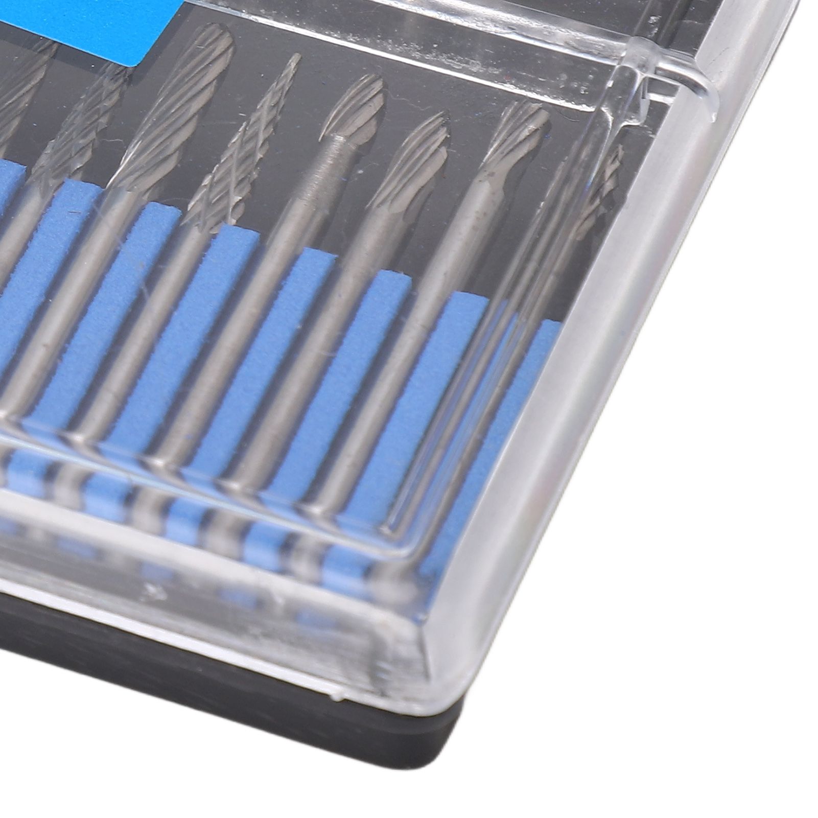 20pcs Rotary Burr Set 3mm Shank Tungsten Steel for Woodworking Carving Polishing Grinding 14 20pcs Rotary Burr Set 3mm Shank Tungsten Steel for Woodworking Carving Polishing Grinding - Image 14