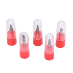 5Pcs 6x8mm Tungsten Steel Burr Files Rotating Grinding Burrs Set for Woodworking Carving Polishing
