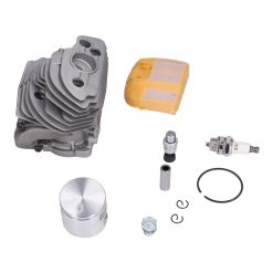 43mm Cylinder Piston Air Filter Kit Chainsaw Cylinder Assembly for Husqvarna 545 550xp 17 V1294 YM0523 3111210415011 02