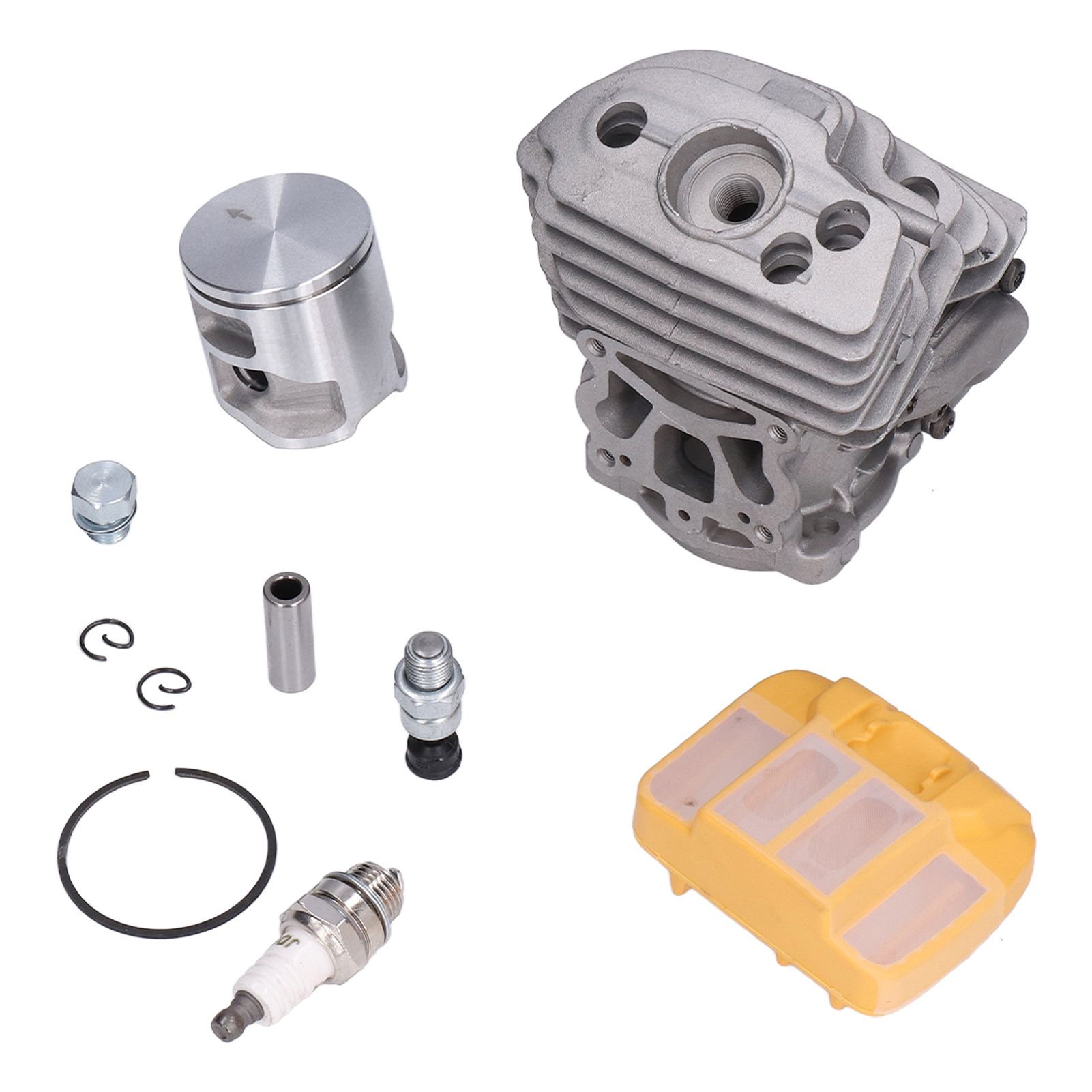 43mm Cylinder Piston Air Filter Kit Chainsaw Cylinder Assembly for Husqvarna 545 550xp 4 43mm Cylinder Piston Air Filter Kit Chainsaw Cylinder Assembly for Husqvarna 545 550xp - Image 4