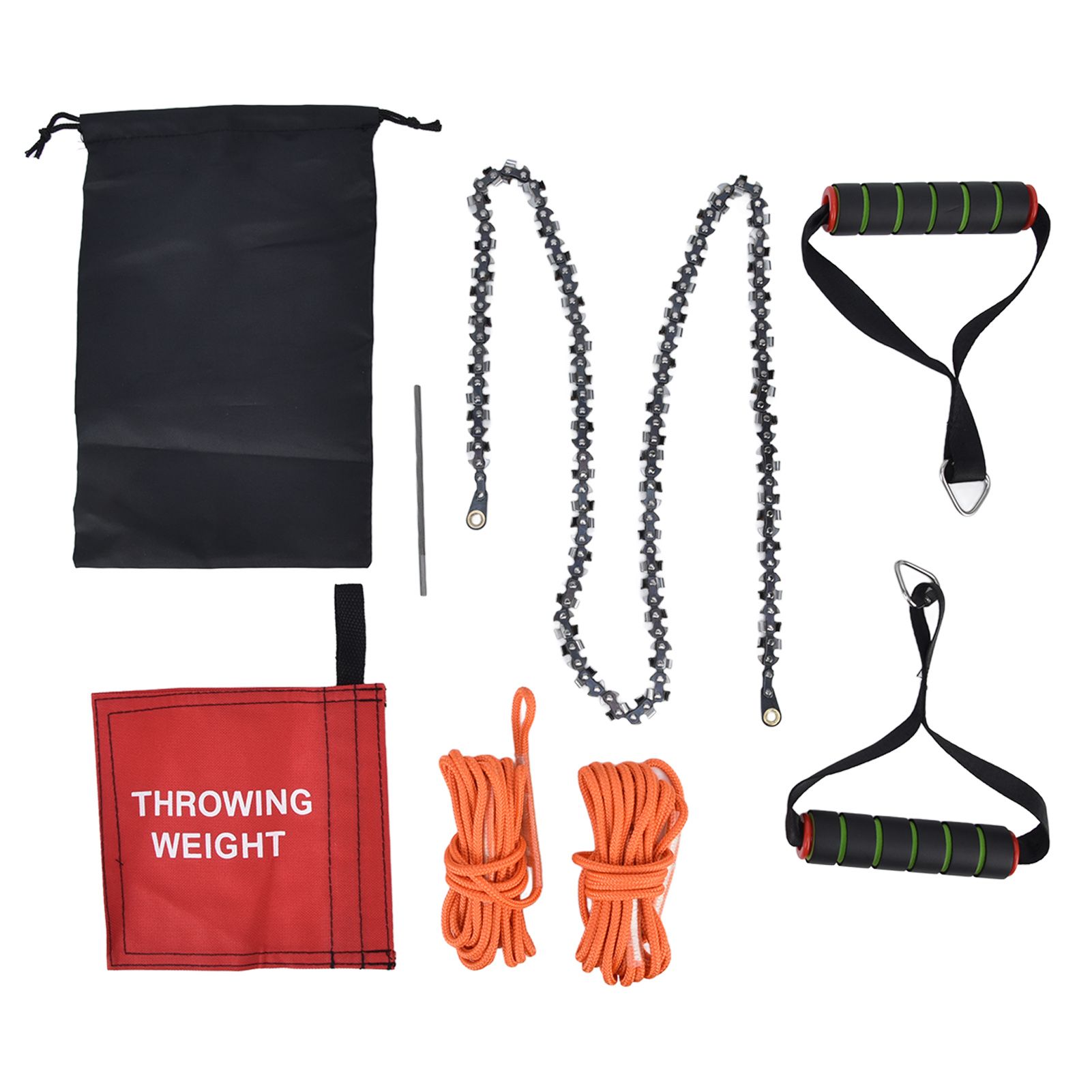 High Reach Hand Chain Saw 48inch Compact Portable Rope Saw for Outdoor Camping Hunting Backpacking 1 High Reach Hand Chain Saw 48inch Compact Portable Rope Saw for Outdoor Camping Hunting Backpacking