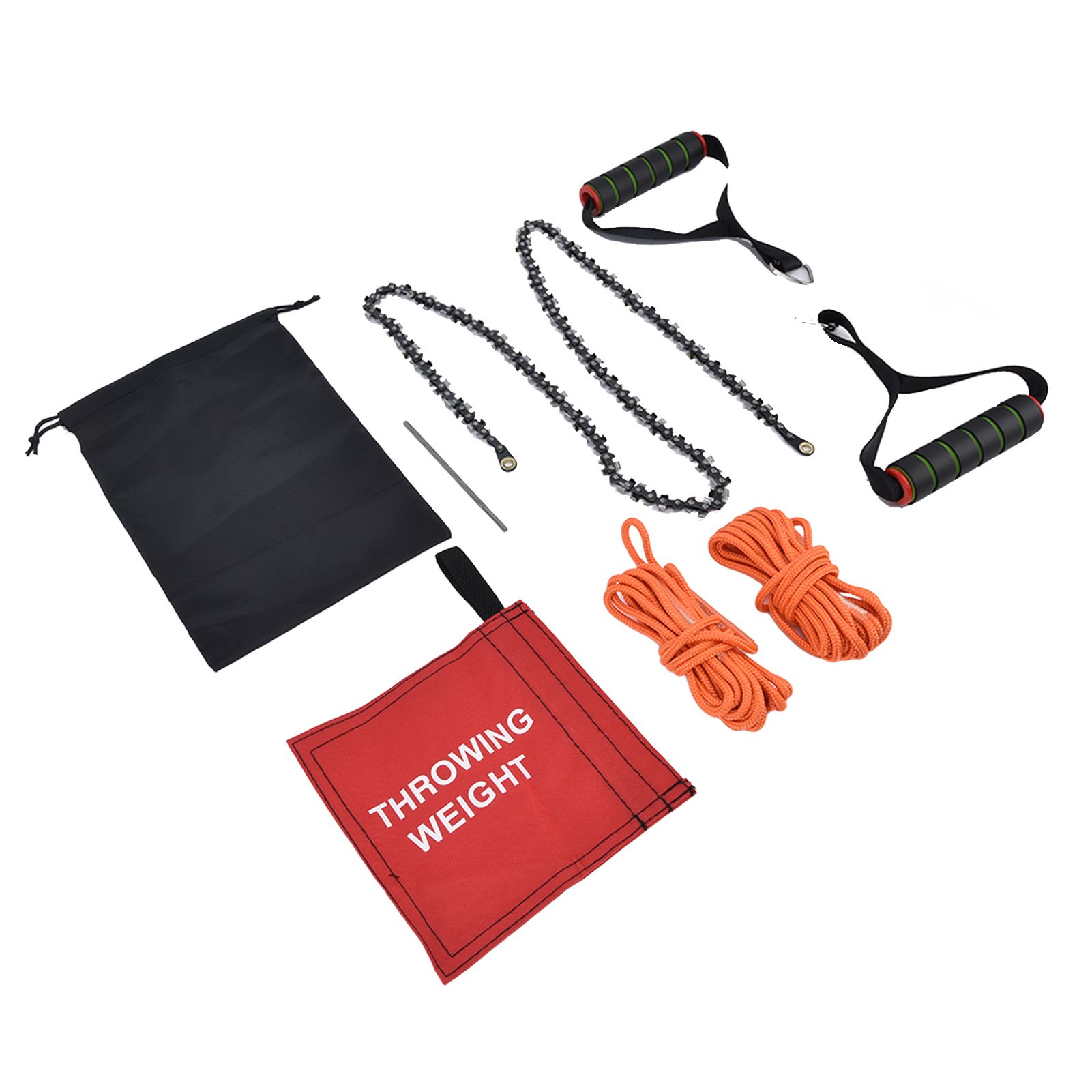 High Reach Hand Chain Saw 48inch Compact Portable Rope Saw for Outdoor Camping Hunting Backpacking 2 High Reach Hand Chain Saw 48inch Compact Portable Rope Saw for Outdoor Camping Hunting Backpacking - Image 2