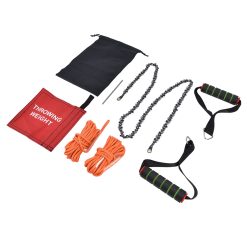 High Reach Hand Chain Saw 48inch Compact Portable Rope Saw for Outdoor Camping Hunting Backpacking 17 V1294 YM0523 3111220044211 02