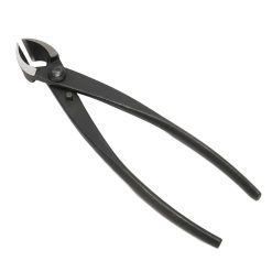 200mm/7.9in Concave Branch Cutter High Strength Manganese Steel Diagonal Pliers Black