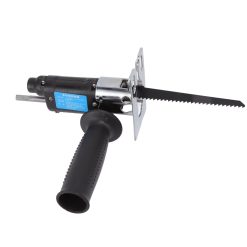 Alternative view of Electric Reciprocating Saw Portable Handheld Electric Drill Saw with Lock Button for Cutting Wood