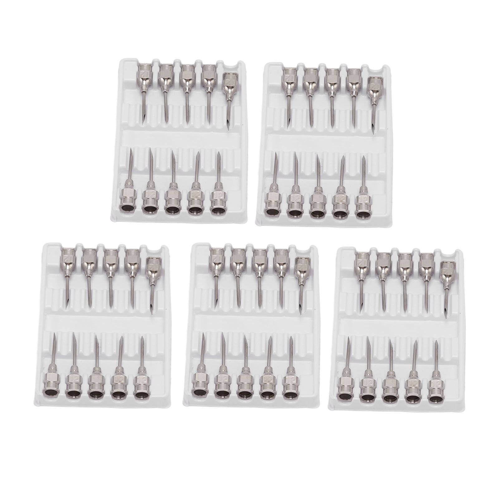Poultry Injection Needles Stainless Steel Bovine Pig Injection Needle Cow Pig Injection Needle Accessories 12x15mm / 0.5x0.6in 1 Poultry Injection Needles Stainless Steel Bovine Pig Injection Needle Cow Pig Injection Needle Accessories 12x15mm / 0.5x0.6in