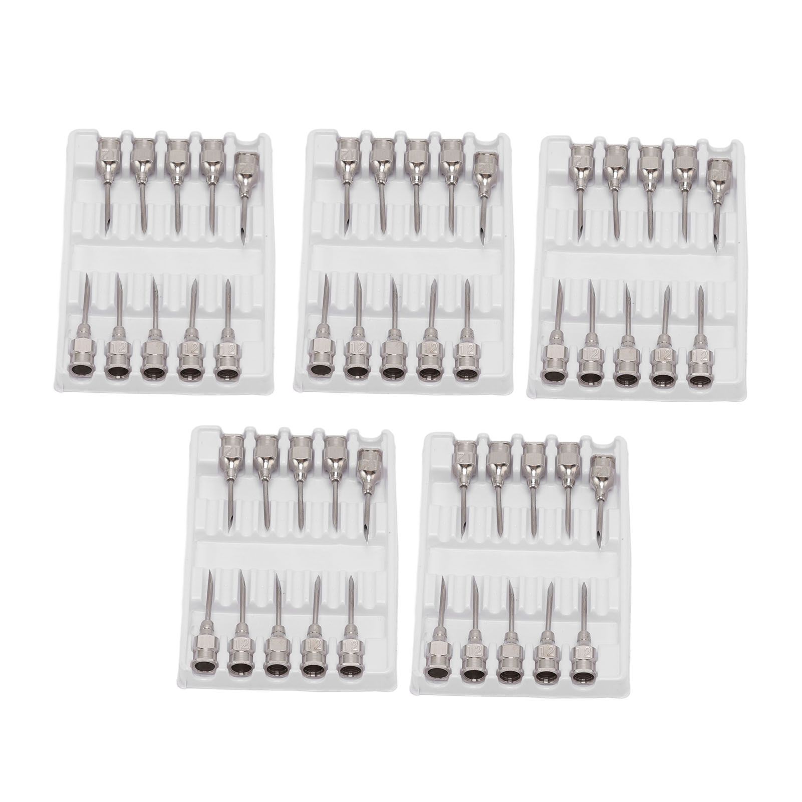 Poultry Injection Needles Stainless Steel Bovine Pig Injection Needle Cow Pig Injection Needle Accessories 12x15mm / 0.5x0.6in 2 Poultry Injection Needles Stainless Steel Bovine Pig Injection Needle Cow Pig Injection Needle Accessories 12x15mm / 0.5x0.6in - Image 2
