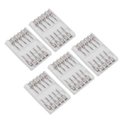 Poultry Injection Needles Stainless Steel Bovine Pig Injection Needle Cow Pig Injection Needle Accessories 12x15mm / 0.5x0.6in 17 V1294 YM0523 3111220111512 02