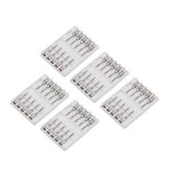 Poultry Injection Needles Stainless Steel Bovine Pig Injection Needle Cow Pig Injection Needle Accessories 12x15mm / 0.5x0.6in 18 V1294 YM0523 3111220111512 03