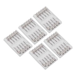 Poultry Injection Needles Stainless Steel Bovine Pig Injection Needle Cow Pig Injection Needle Accessories 12x15mm / 0.5x0.6in 20 V1294 YM0523 3111220111512 05