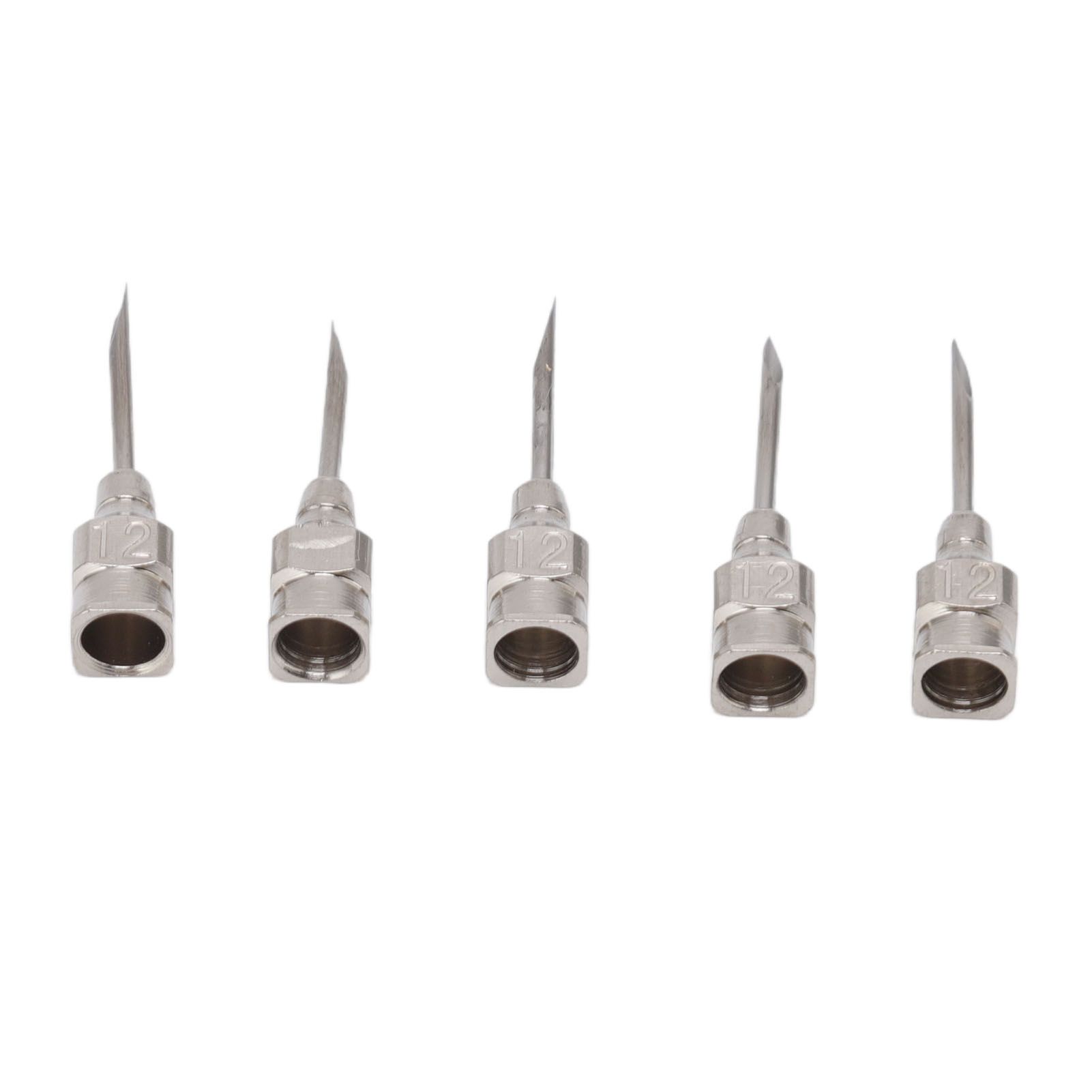 Poultry Injection Needles Stainless Steel Bovine Pig Injection Needle Cow Pig Injection Needle Accessories 12x15mm / 0.5x0.6in 7 Poultry Injection Needles Stainless Steel Bovine Pig Injection Needle Cow Pig Injection Needle Accessories 12x15mm / 0.5x0.6in - Image 7