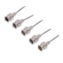 Poultry Injection Needles Stainless Steel Bovine Pig Injection Needle Cow Pig Injection Needle Accessories 12x15mm / 0.5x0.6in 22 V1294 YM0523 3111220111512 07