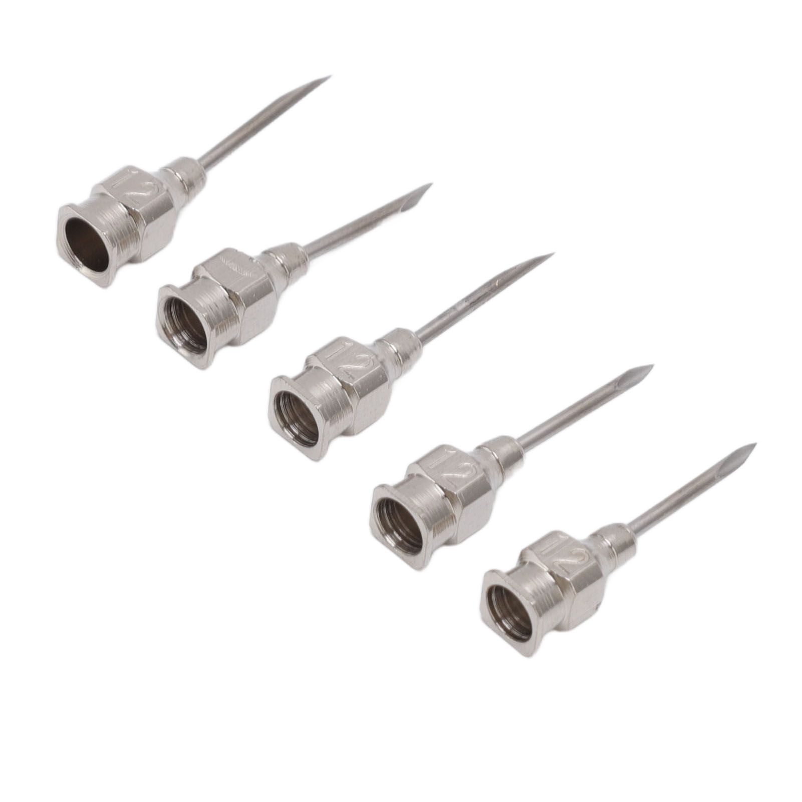 Poultry Injection Needles Stainless Steel Bovine Pig Injection Needle Cow Pig Injection Needle Accessories 12x15mm / 0.5x0.6in 8 Poultry Injection Needles Stainless Steel Bovine Pig Injection Needle Cow Pig Injection Needle Accessories 12x15mm / 0.5x0.6in - Image 8
