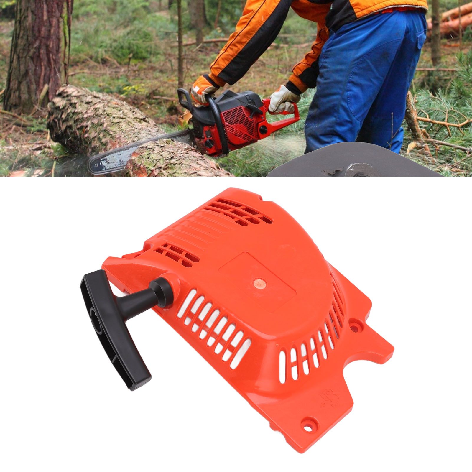 Chainsaw Pull Starter High Hardness Practical Pull Starter Assembly for 4500 5200 5800 11 Chainsaw Pull Starter High Hardness Practical Pull Starter Assembly for 4500 5200 5800 - Image 11