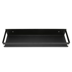 Alternative view of Bathroom Rack Black Large Storage Space Waterproof Strong Bearing Capacity Hotel Shelf Set 40x10x6cm