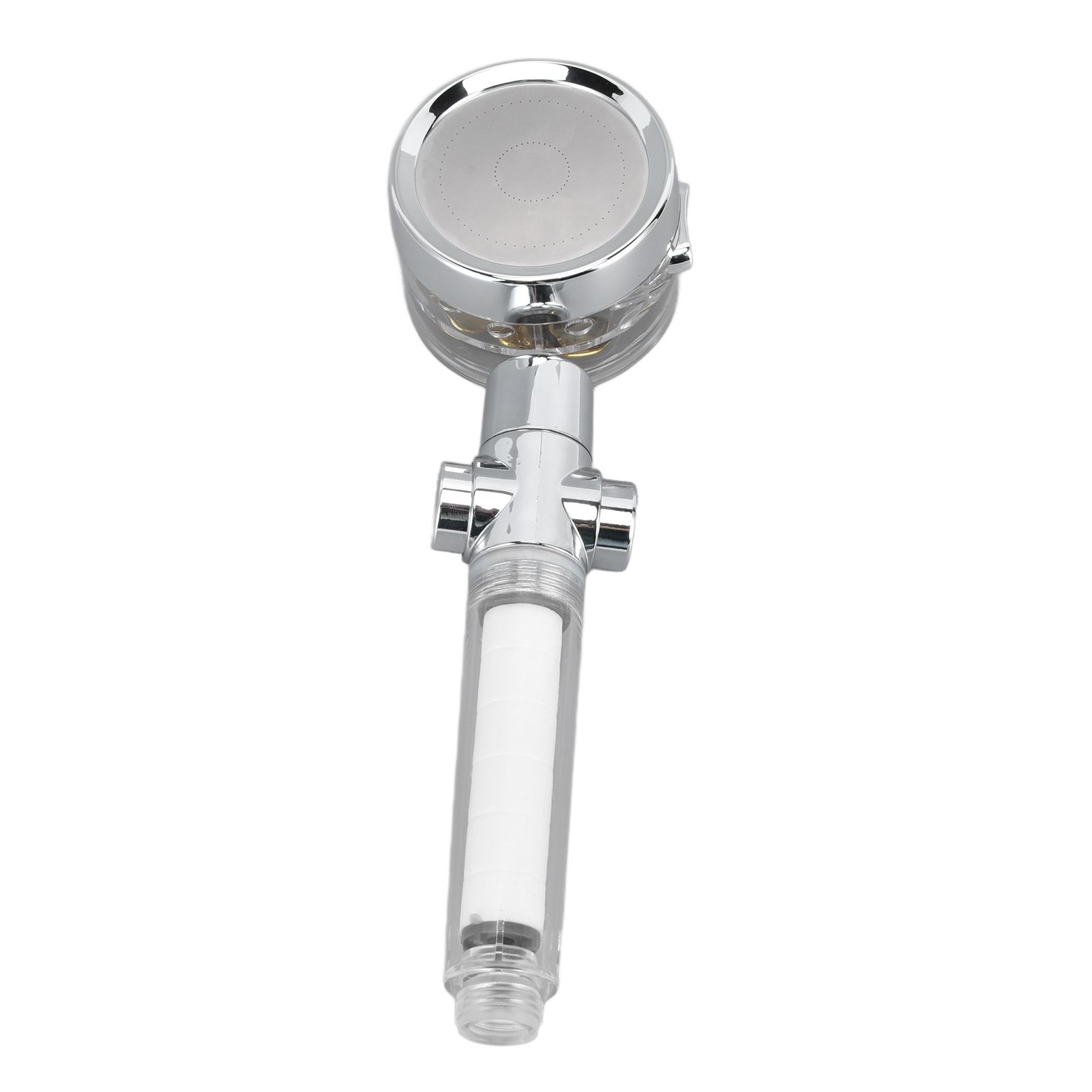 Propeller Shower Head Vortex Hydro Jet 360° Rotating Handheld with Pause Switch Filter G1/2 2 Propeller Shower Head Vortex Hydro Jet 360° Rotating Handheld with Pause Switch Filter G1/2 - Image 2