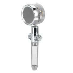 Propeller Shower Head Vortex Hydro Jet 360° Rotating Handheld with Pause Switch Filter G1/2 17 V1294 YM0523 3112220014511 02