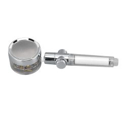 Propeller Shower Head Vortex Hydro Jet 360° Rotating Handheld with Pause Switch Filter G1/2 19 V1294 YM0523 3112220014511 04