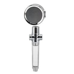 Propeller Shower Head Vortex Hydro Jet 360° Rotating Handheld with Pause Switch Filter G1/2 20 V1294 YM0523 3112220014511 05