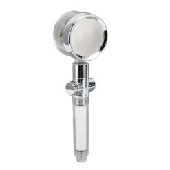 Propeller Shower Head Vortex Hydro Jet 360° Rotating Handheld with Pause Switch Filter G1/2 24 V1294 YM0523 3112220014511 09