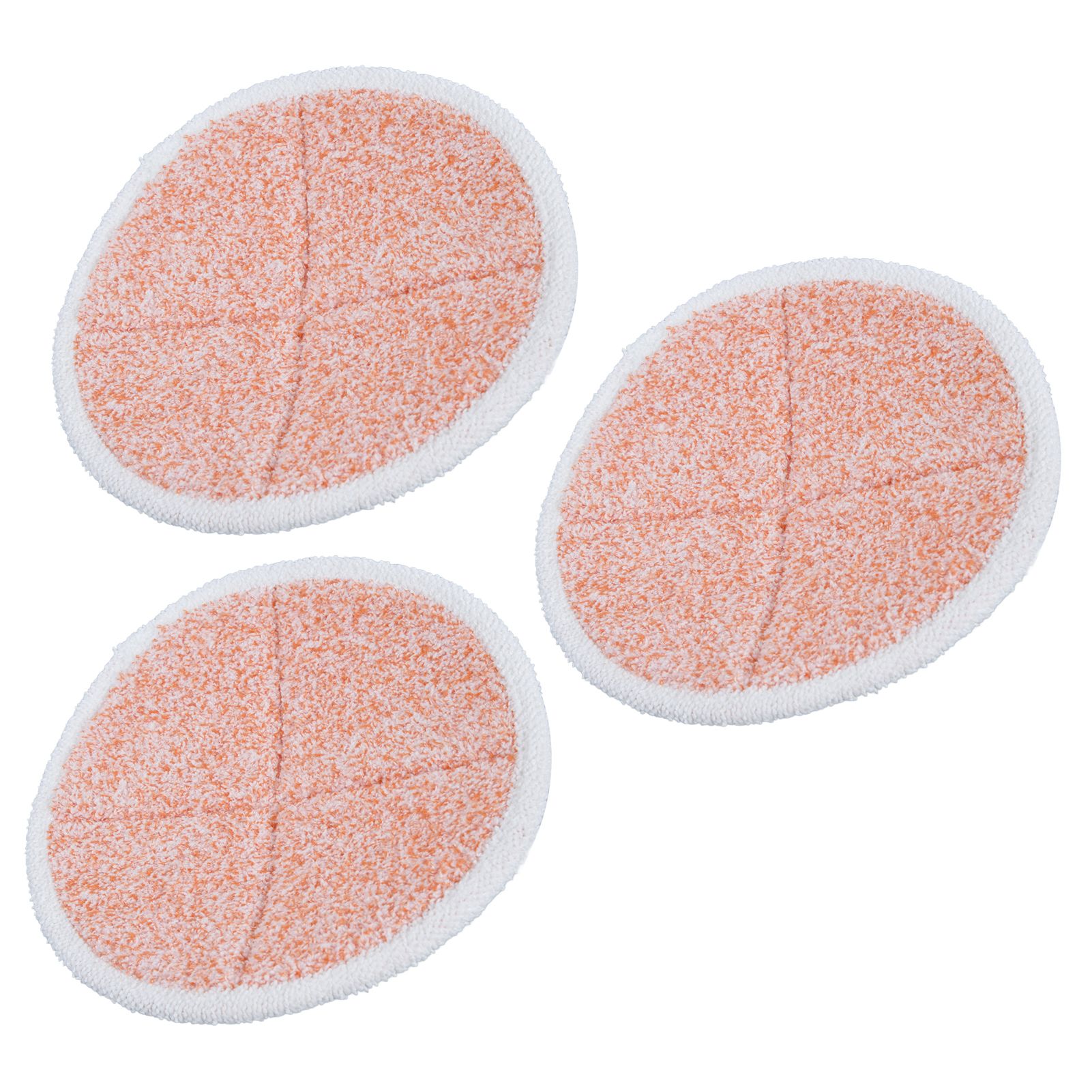 3PCS Mop Cloth Reusable Microfiber Mop Pad Mop Head Accessories for Bissell 2124/2039/2037/2039AOrange 2 3PCS Mop Cloth Reusable Microfiber Mop Pad Mop Head Accessories for Bissell 2124/2039/2037/2039AOrange - Image 2