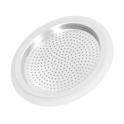Alternative view of Coffee Pot Filter Sealing Ring and Filter Set Reusable Aluminum Filter Disc for Coffee Makingfor 3 People
