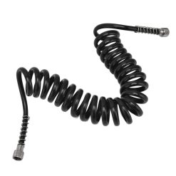 Alternative view of Air Hose Polyurethane Coil Air Hose with G1/8 Female Thread Fittings for Paint Airbrush Accessories