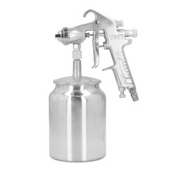 Alternative view of G1/4 Air Painter High Atomization Siphon Feed Pneumatic Paint Sprayer 1000ml Large Capacity Air Spray Painter
