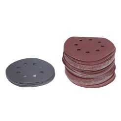 Alternative view of 100PCS 5in Round Sanding Disc Include 80 180 240 320 400 800 1000 1500 2000 3000 Grit Round Sandpaper for Leather Wall