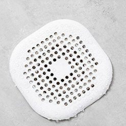 Alternative view of Sewer Floor Drain Net With Suction Cup Shower Drain Hair Cover Kitchen Bathroom Floor Drain PadWhite