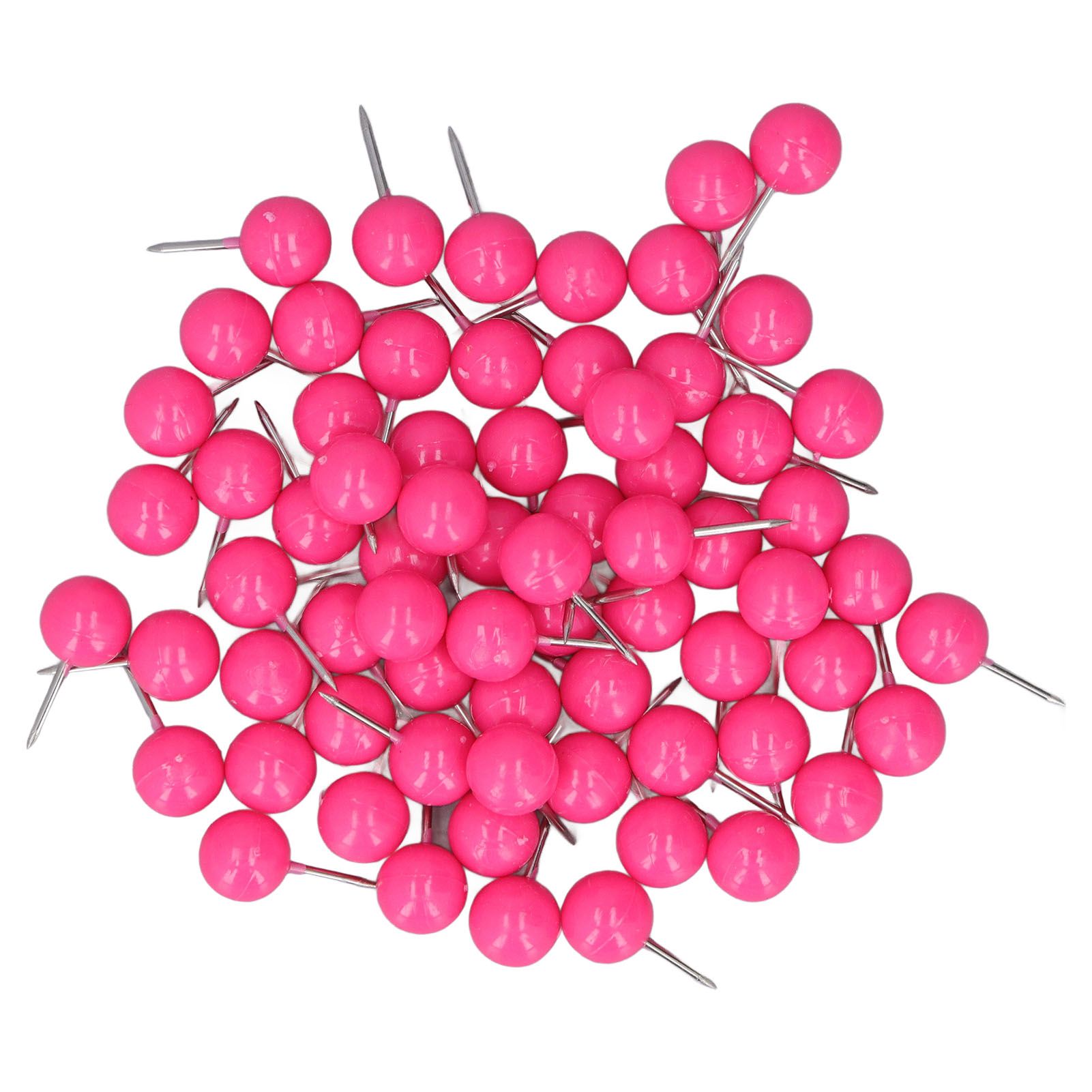 100Pcs Push Pins Map Tacks Steel Plastic Decorative Marking Pins for Cork Boards 9.5x20mm Rose Red 9 100Pcs Push Pins Map Tacks Steel Plastic Decorative Marking Pins for Cork Boards 9.5x20mm Rose Red - Image 9