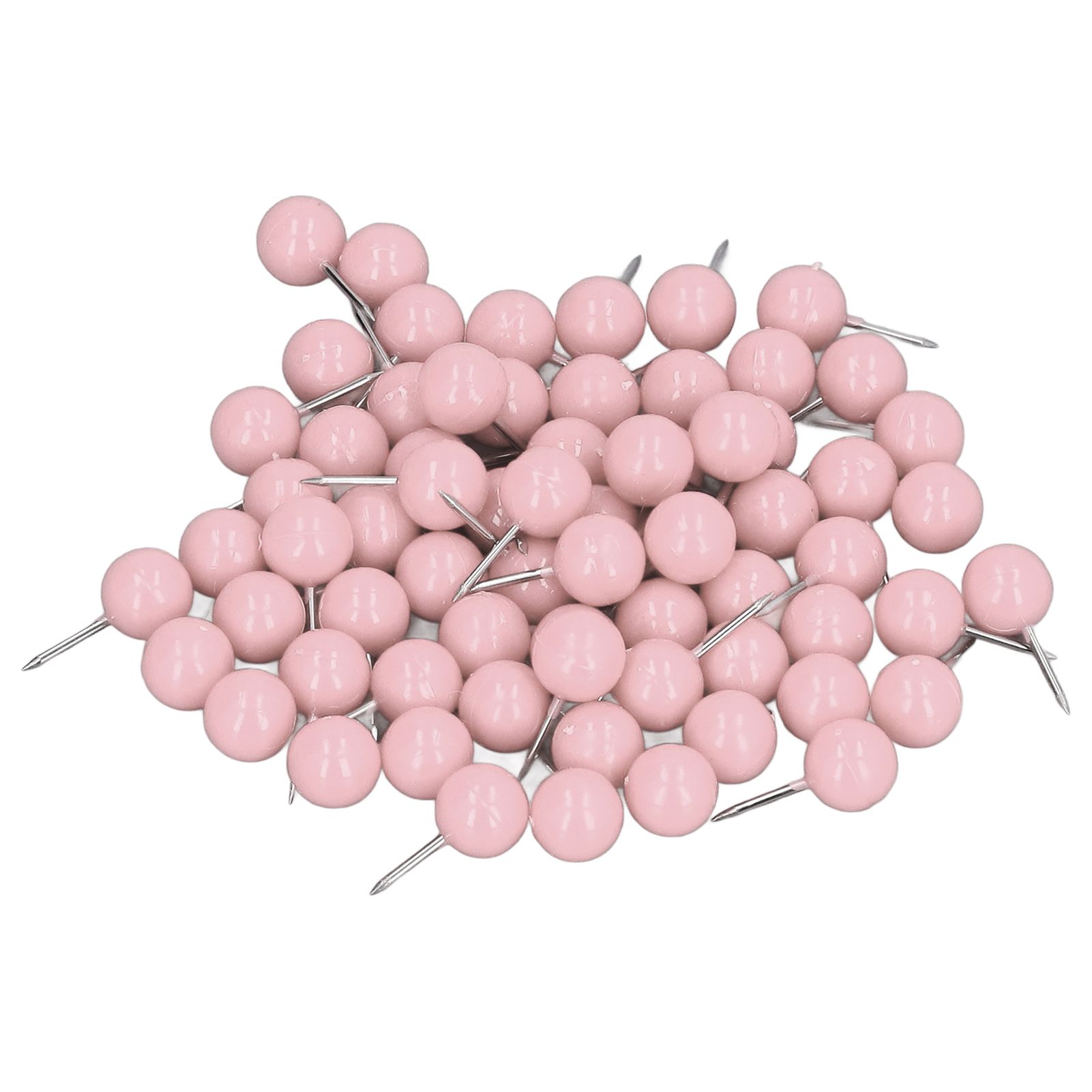 100Pcs Push Pins Map Tacks Steel Plastic Decorative Marking Pins for Cork Boards 9.5x20mm Pink 8 100Pcs Push Pins Map Tacks Steel Plastic Decorative Marking Pins for Cork Boards 9.5x20mm Pink - Image 8