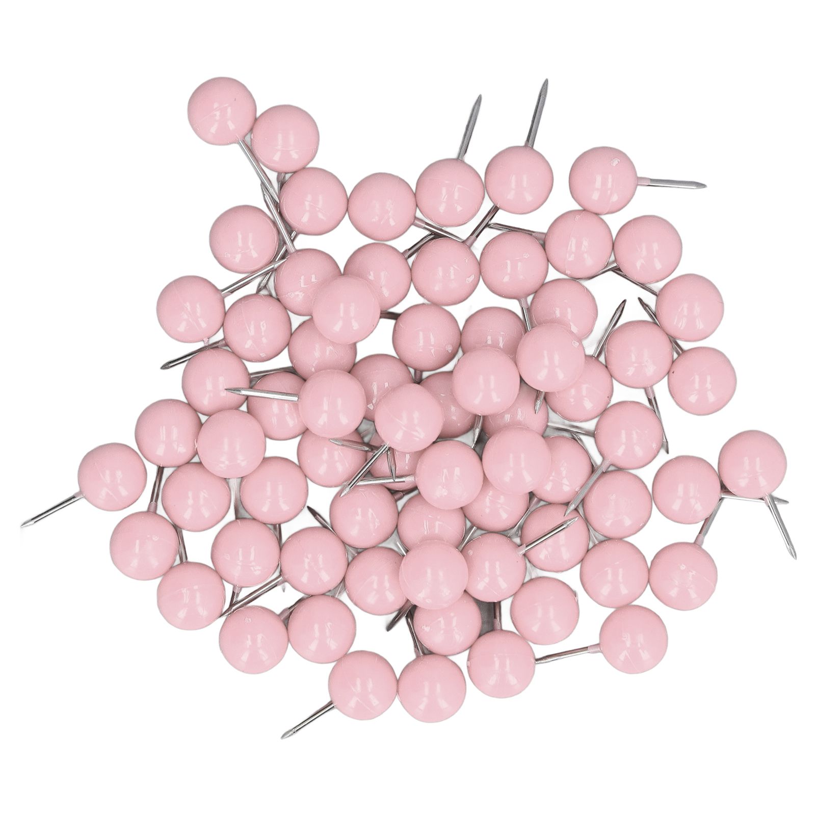 100Pcs Push Pins Map Tacks Steel Plastic Decorative Marking Pins for Cork Boards 9.5x20mm Pink 10 100Pcs Push Pins Map Tacks Steel Plastic Decorative Marking Pins for Cork Boards 9.5x20mm Pink - Image 10