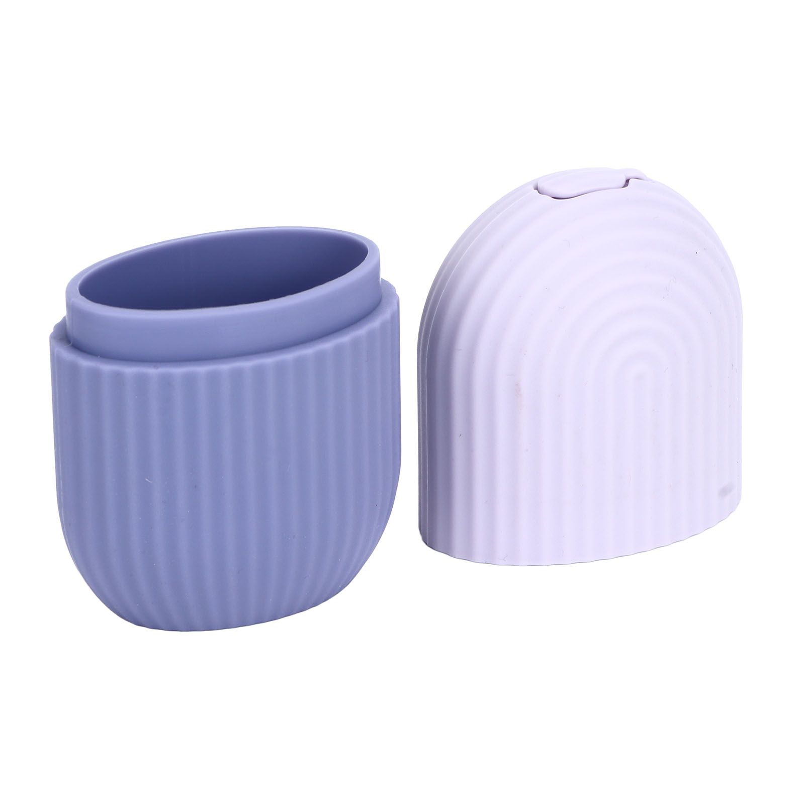 Face Icer Pain Relief Nonslip Grip Durable Silicone Easy Operation Ice Face Mold for Face Massage Skin Care Purple 1 Face Icer Pain Relief Nonslip Grip Durable Silicone Easy Operation Ice Face Mold for Face Massage Skin Care Purple