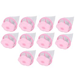 Alternative view of Washing Machine Filter Bag Floating Reusable Laundry Hair Mesh Remover for Pulsator Washer 10pcs Type A
