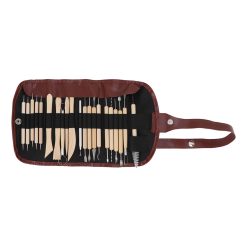 21pcs Polymer Clay Tools Polymer Clay Sculpting Tools with Storage Bag for Beginners Professionals