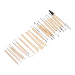 21pcs Polymer Clay Tools Polymer Clay Sculpting Tools with Storage Bag for Beginners Professionals 23 V1294 YM0523 3118220076811 08