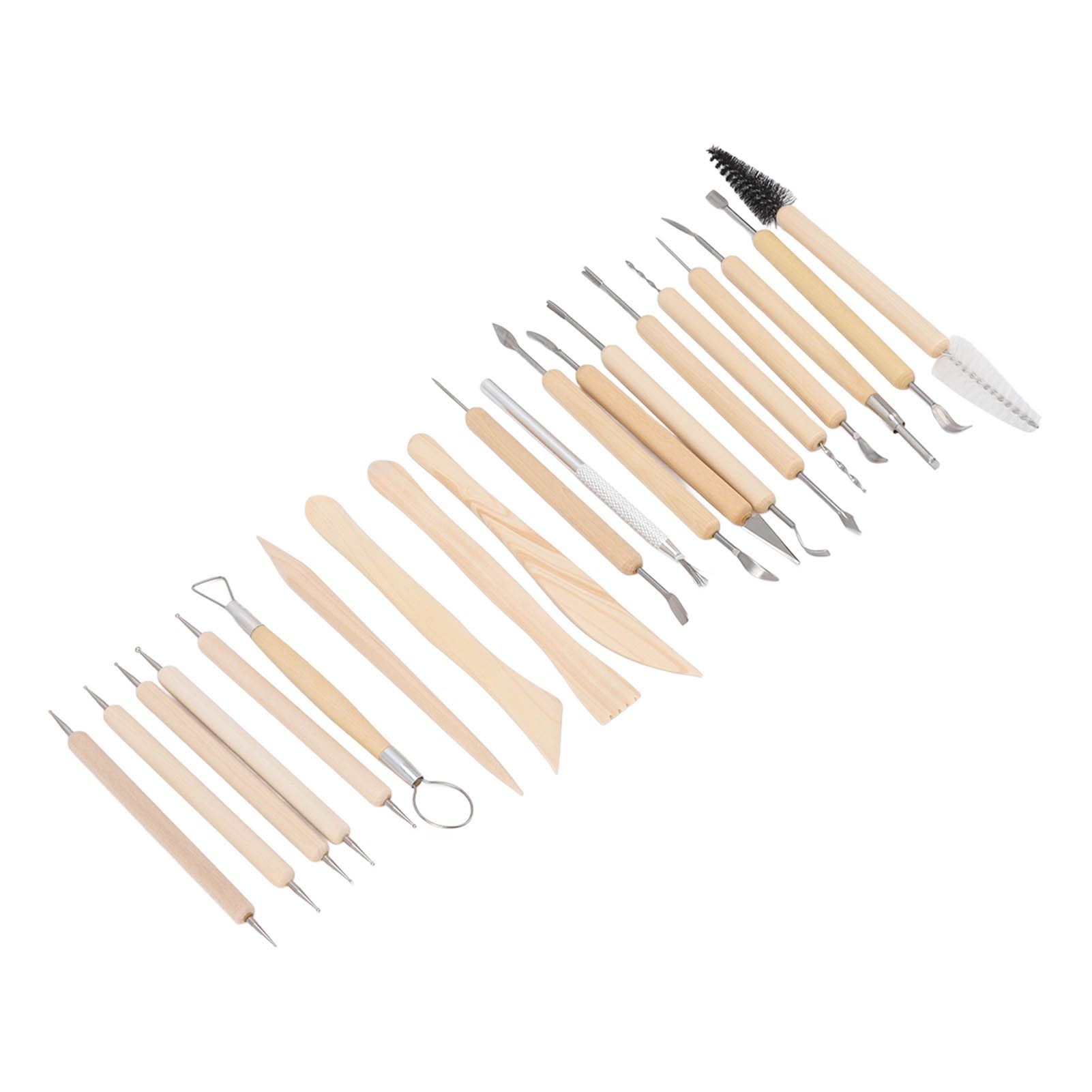 21pcs Polymer Clay Tools Polymer Clay Sculpting Tools with Storage Bag for Beginners Professionals 9 21pcs Polymer Clay Tools Polymer Clay Sculpting Tools with Storage Bag for Beginners Professionals - Image 9