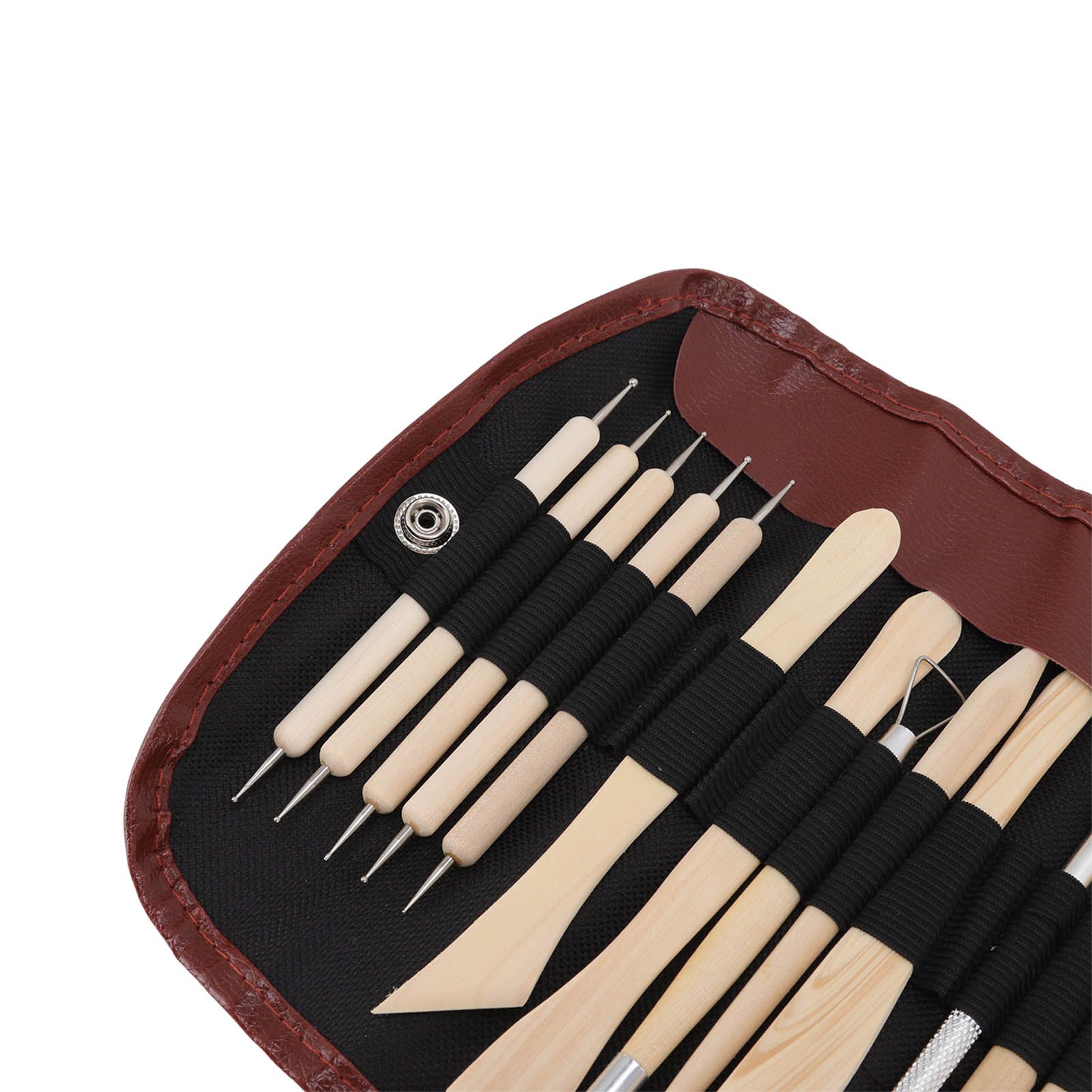 21pcs Polymer Clay Tools Polymer Clay Sculpting Tools with Storage Bag for Beginners Professionals 13 21pcs Polymer Clay Tools Polymer Clay Sculpting Tools with Storage Bag for Beginners Professionals - Image 13